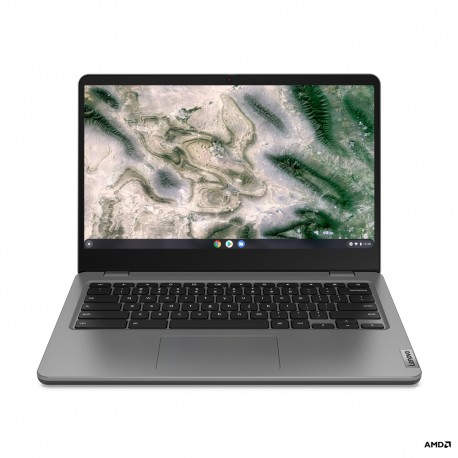 Lenovo 14e Chromebook 35,6 cm (14'') Full HD AMD 3000 3015Ce 4 GB DDR4-SDRAM 32 GB eMMC Wi-Fi 5 (802.11ac) ChromeOS Gris