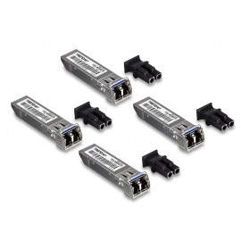 Trendnet TEG-MGBS10/4 red modulo transceptor Fibra óptica 1250 Mbit/s SFP 1310 nm
