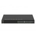 NETGEAR GSM4328-100AJS Gestionado L3 Gigabit Ethernet (10/100/1000) Energía sobre Ethernet (PoE) 1U Negro