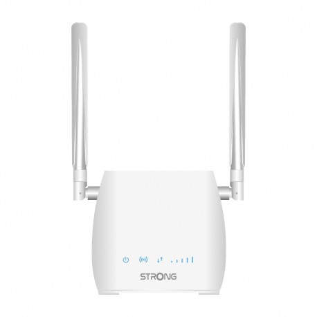 Strong 300M router inalámbrico Ethernet rápido Banda única (2,4 GHz) 4G Blanco