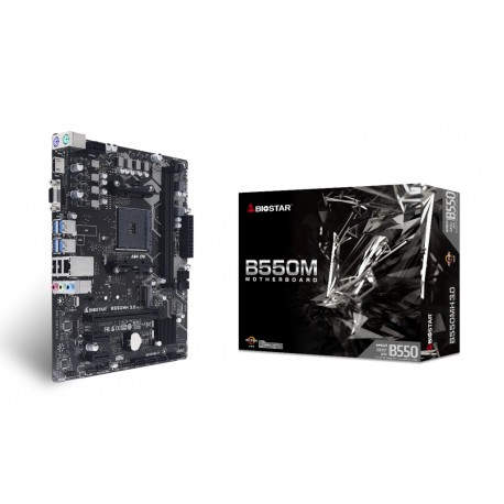 Biostar B550MH 3.0 placa base AMD B550 Zócalo AM4 micro ATX