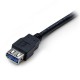 StarTech.com 2m USB 3.0 USB3SEXT2MBK