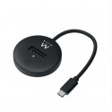 Ewent EW7013 base de conexión para disco duro USB 3.2 Gen 2 (3.1 Gen 2) Type-C