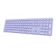 Rapoo E9800M teclado Bluetooth QWERTY Púrpura