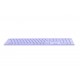 Rapoo E9800M teclado Bluetooth QWERTY Púrpura