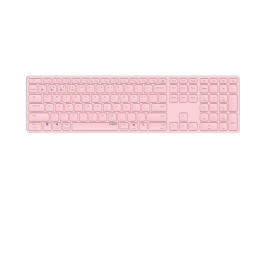 Rapoo E9800M teclado Bluetooth QWERTY Rosa