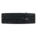 OQO OQO-T001-U teclado USB QWERTY Español Negro