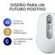 Logitech MX Anywhere 3S ratón mano derecha RF Wireless + Bluetooth Laser 8000 DPI