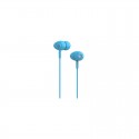 Sunstech POPSBL auricular y casco Auriculares Alámbrico Dentro de oído Música Azul