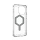Urban Armor Gear Plyo Magsafe funda para teléfono móvil 17 cm (6.7'') Plata, Transparente