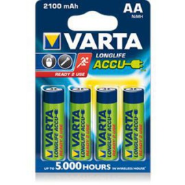 Varta Longlife Accus AA 2100 mAh, 4-Pack 56706 101 404