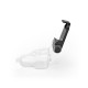 Nedis SGPDX110BK soporte Soporte pasivo Teléfono móvil/smartphone Negro, Transparente