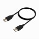 AISENS Cable HDMI V2.0 CCS Premium Alta Velocidad / Hec 4K@60Hz 18Gbps, A/M-A/M, Negro, 1.0m