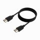 AISENS Cable HDMI V2.0 CCS Premium Alta Velocidad / Hec 4K@60Hz 18Gbps, A/M-A/M, Negro, 2.0m