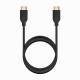 AISENS Cable HDMI V2.0 CCS Premium Alta Velocidad / Hec 4K@60Hz 18Gbps, A/M-A/M, Negro, 2.0m