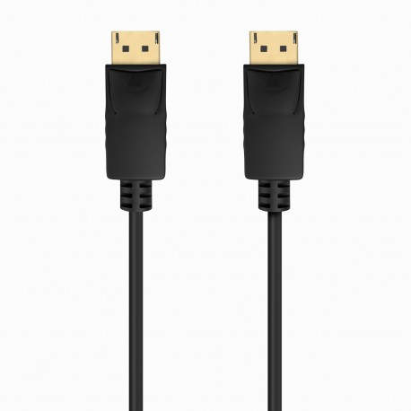 AISENS Cable DISPLAYPORT V1.2 CCS 4K@60Hz, DP/M-DP/M, Negro, 1.0m