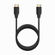 AISENS Cable HDMI V2.0 Premium Alta Velocidad / Hec 4K@60Hz 18Gbps, A/M-A/M, Negro, 2.0m