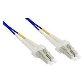 InLine 88541P 1m Púrpura cable de fibra optica