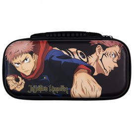 Konix Jujutsu Kaisen Funda Nintendo Cloruro de polivinilo (PVC) Negro, Marrón