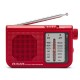 Aiwa RS-55RD radio Personal Analógica Rojo