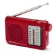 Aiwa RS-55RD radio Personal Analógica Rojo