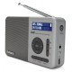 Aiwa RD-40DAB/SL radio Portátil Digital Plata