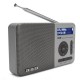 Aiwa RD-40DAB/SL radio Portátil Digital Plata