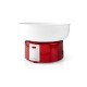 Nedis FCCM100FRD algodonera de azúcar Rojo, Blanco 500 W