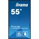 iiyama PROLITE Pizarra de caballete digital 139,7 cm (55'') LED Wifi 500 cd / m² 4K Ultra HD