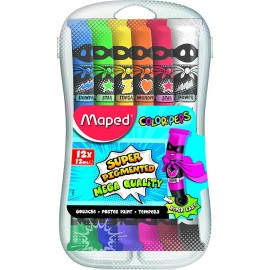 Maped 810520 pintura para manualidades Gouache 12 ml 12 pieza(s)