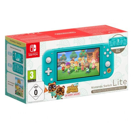 Nintendo Switch Lite Animal Crossing: New Horizons Timmy & Tommy Aloha Edition