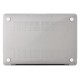 Epico Shell Cover maletines para portátil 33 cm (13'') Funda Transparente, Blanco