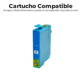 CARTUCHO COMPATIBLE CON EPSON T02W2 502XL CIAN