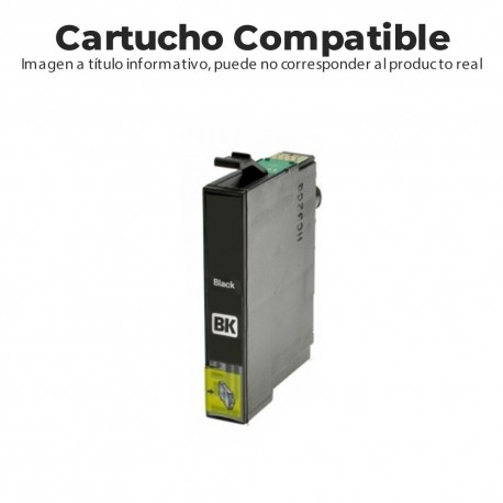 CARTUCHO COMPATIBLE CON EPSON T02W1 502XL NEGRO