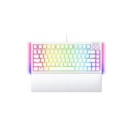 Razer BlackWidow V4 75% teclado USB QWERTY Inglés de EE. UU. Blanco