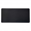 Phoenix matepad alfrombrilla pu 80 x 40 cm antideslizante impermeable materíal simil cuero negra