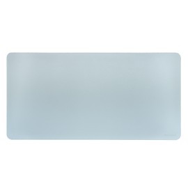 Phoenix matepad alfrombrilla pu 80 x 40 cm antideslizante impermeable materíal simil cuero azul - gris