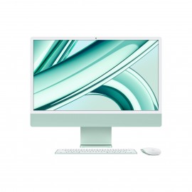Apple iMac Apple M 59,7 cm (23.5'') 4480 x 2520 Pixeles 8 GB 512 GB SSD PC todo en uno macOS Sonoma Wi-Fi 6E (802.11ax) Verde