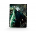 Libreta efecto 3d sd toys harry potter poster voldemort