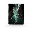 Libreta efecto 3d sd toys harry potter harry vs voldemort