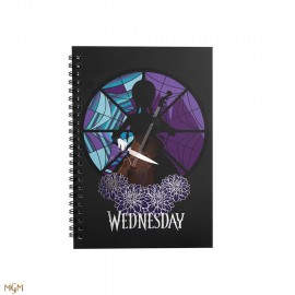 Libreta cinereplicas wednesday addams -  miercoles y violonchelo