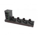 Honeywell CT45-5CB-UVB-BAT-0 organizador para estación de carga Independiente Negro
