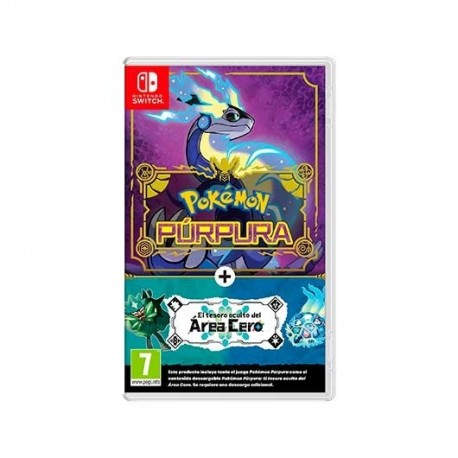 JUEGO NINTENDO SWITCH POKEMON PURPURA+EXPANSION