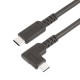 StarTech.com Cable de 1m USB-C Resistente Acodado a la Derecha - USB 3.2 Gen 2