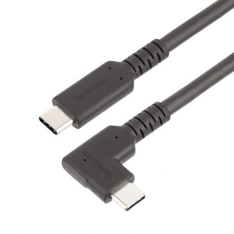 StarTech.com Cable de 1m USB-C Resistente Acodado a la Derecha - USB 3.2 Gen 2