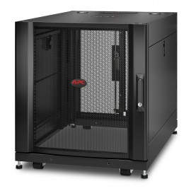 APC NetShelter SX 12U Rack o bastidor independiente Negro