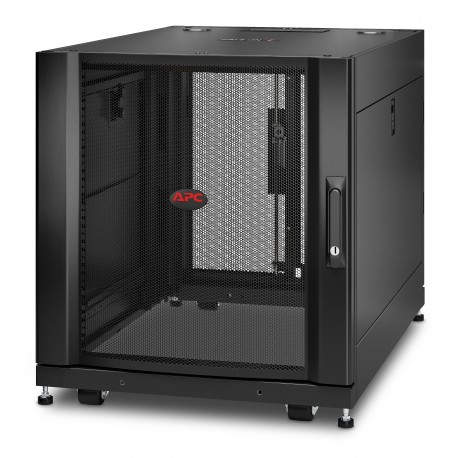APC NetShelter SX 12U Rack o bastidor independiente Negro