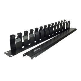 Phasak Guiacables con cepillo para Rack de 19'' 1U - PA 5095