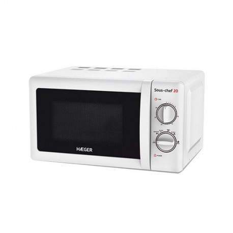 MICROONDAS HAEGER SOUS-CHEF 20 BLANCO