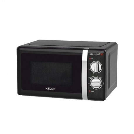MICROONDAS HAEGER SOUS-CHEF 20 NEGRO